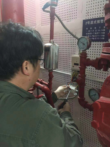 报警阀组模块维修